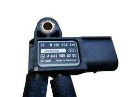 Mercedes-Benz GL X166 Izplūdes gāzu spiediena sensors A6429050200