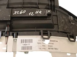 Volvo XC60 Compteur de vitesse tableau de bord 31343497AA