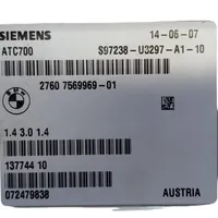 BMW X5 E70 Pārnesumkārbas vadības bloks 27607569969