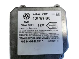 Volkswagen PASSAT B5 Turvatyynyn ohjainlaite/moduuli 1C0909605