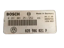 Volkswagen Sharan Sterownik / Moduł ECU 028906021P