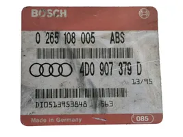 Audi A4 S4 B5 8D Moottorin ohjainlaite/moduuli 4D0907379D