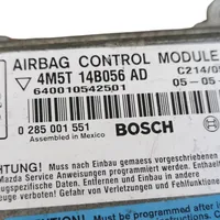 Ford Focus C-MAX Sterownik / Moduł Airbag 4M5T14B056AD