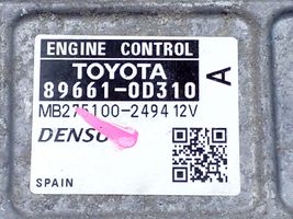 Toyota Yaris Variklio valdymo blokas 896610D310