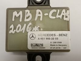 Mercedes-Benz A W176 Przekaźnik / Modul układu ogrzewania wstępnego A6519002203