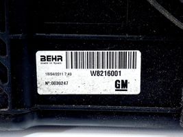 Opel Meriva B Jäähdyttimen jäähdytinpuhaltimen suojus 13332666