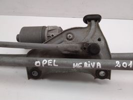 Opel Meriva B Mechanizm i silniczek wycieraczek szyby przedniej / czołowej 3397021104