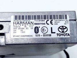 Toyota Yaris Moduł / Sterownik GPS 7710H0B7508846