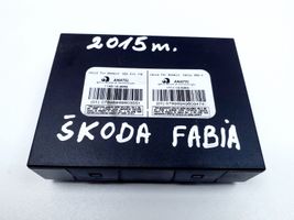 Skoda Fabia Mk3 (NJ) Avaimettoman käytön ohjainlaite/moduuli 5ZA010176