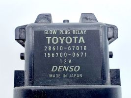 Toyota Verso Glow plug pre-heat relay 2860126030