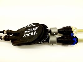Nissan Micra K14 Vaihteenvaihtajan vaijerin liitin 349356363R