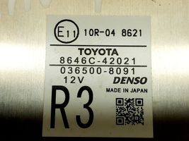 Toyota RAV 4 (XA40) Etupuskurin kamera 8646C42021