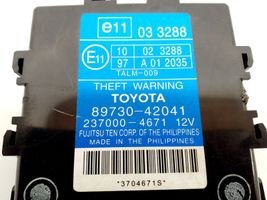 Toyota RAV 4 (XA30) Sterownik / Moduł alarmu 8973042041
