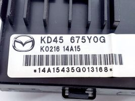 Mazda 3 II Sterownik / Moduł komfortu KD45675Y0G