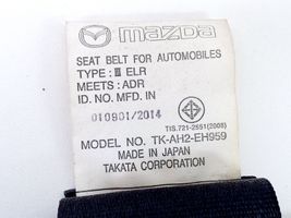 Mazda 3 II Etuistuimen turvavyö TKAH2EH959