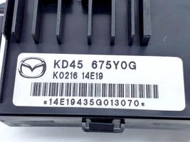 Mazda 3 II Module de contrôle carrosserie centrale KD45675Y0G