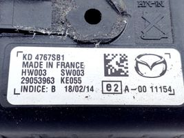 Mazda 3 II Alarmes antivol sirène KD4767SB1