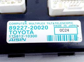 Toyota Avensis T270 Sonstige Geräte 8922720020