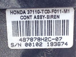 Honda Accord Alarmes antivol sirène 37110TC0F011M1