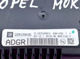 Opel Mokka X Monitori/näyttö/pieni näyttö 22915943G