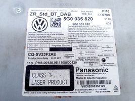 Volkswagen Golf VII GPS-navigaation ohjainlaite/moduuli 5G0035820