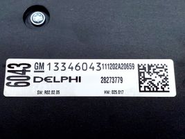 Opel Meriva B Przełącznik / Włącznik nawiewu dmuchawy 13346092
