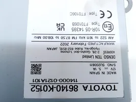 Toyota Yaris XP210 Radio/CD/DVD/GPS-pääyksikkö 86140K0152