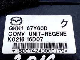 Mazda 6 Unité de commande, module ECU de moteur GKK167Y60D