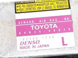 Lexus RX 330 - 350 - 400H Czujnik uderzenia Airbag 8983448020