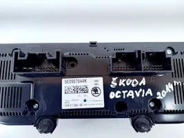 Skoda Octavia Mk3 (5E) Interrupteur ventilateur 5E0907044K