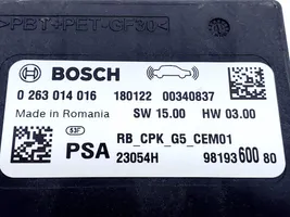 Peugeot 5008 Unité de commande, module PDC aide au stationnement 9819360080