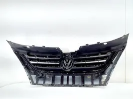 Volkswagen PASSAT CC Front bumper upper radiator grill 3C8853651