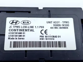 Hyundai ix20 Sterownik / Moduł kontroli ciśnienia w oponach 958001K500