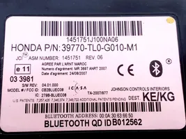 Honda Accord Moduł / Sterownik Bluetooth 39770TL0G010M1