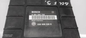Volkswagen Golf III Motorsteuergerät/-modul 0261200750