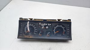 Renault Espace I Speedometer (instrument cluster) 