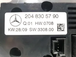 Mercedes-Benz C W204 Ilmastoinnin ohjainlaite/moduuli 2048305790