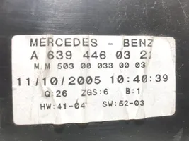 Mercedes-Benz Vito Viano W639 Compteur de vitesse tableau de bord A6394460321