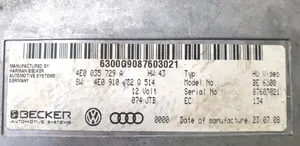 Audi A8 S8 D3 4E Console centrale, commande de multimédia l'unité principale 4E0035729A