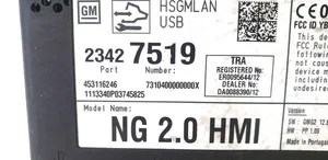 Opel Insignia A GPS-navigaation ohjainlaite/moduuli 23427519