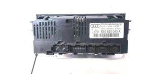 Audi A4 S4 B6 8E 8H Moduł / Sterownik klimatyzacji 8E0820043A