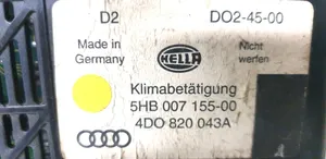 Audi A8 S8 D3 4E Kondicionieriaus valdymo blokas 5HB007155-00