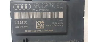 Audi A6 S6 C6 4F Durų elektronikos valdymo blokas 4F0959795E