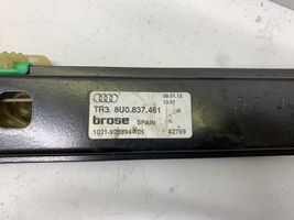 Audi Q3 8U Mechanizm podnoszenia szyby przedniej bez silnika 8U0837461