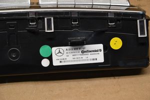 Mercedes-Benz E W213 Ilmastoinnin ohjainlaite A2139055107