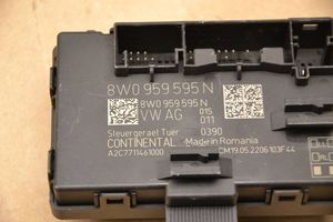 Audi A5 Oven ohjainlaite/moduuli 8W0959595N