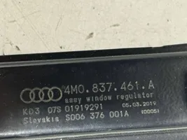 Audi Q7 4M Meccanismo di sollevamento del finestrino anteriore senza motorino 4M0837461A