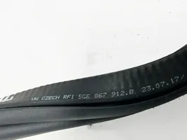 Volkswagen Golf VII Front door rubber seal 5GE867912B