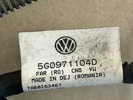 Volkswagen Golf VII Pysäköintitutkan anturin johtosarja (PDC) 5G0971104D