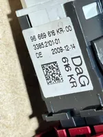 Citroen DS3 Hätävilkkujen kytkin 96669616KR